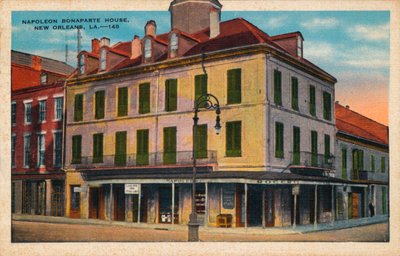 Maison de Napoléon Bonaparte, La Nouvelle-Orléans, 1935 - Unbekannt