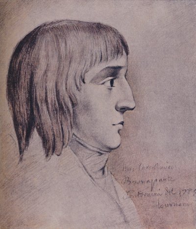 Napoléon Bonaparte en 1785, âgé de seize ans - Unbekannt