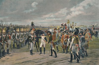 Napoléon décorant le grenadier russe à Tilsitt, 1807, 1896 - Unbekannt