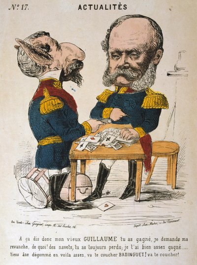 Napoléon III de France et Guillaume Ier de Prusse, guerre franco-prussienne, 1870-1871 - Unbekannt