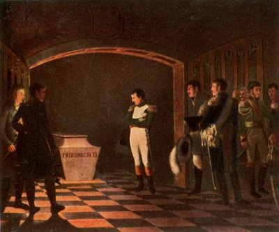 Napoléon Ier au tombeau de Frédéric le Grand, 27 octobre 1806, 1936 - Unbekannt