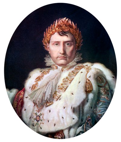 Napoléon Ier en robe de couronnement, vers 1804, vers 1920 - Unbekannt