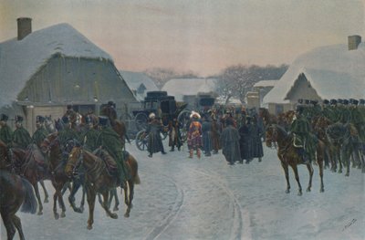 Napoléon quittant l