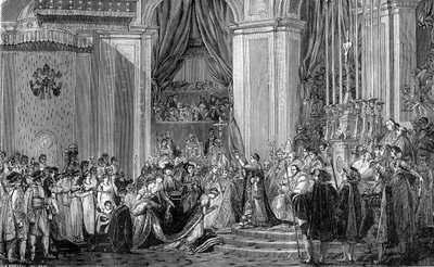 Napoléon couronne l