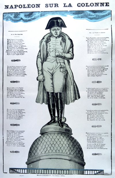 Napoléon sur la colonne, 19ème siècle - Unbekannt