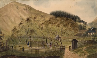 Lieu de sépulture de Napoléon à Sainte-Hélène, 1833 - Unbekannt