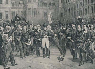 Adieux de Napoléon à la Garde Impériale à Fontainebleau, 20 avril 1814, 1896 - Unbekannt