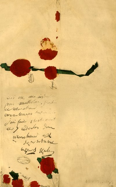 Le testament de Napoléon, 16 avril 1821, 1921 - Unbekannt