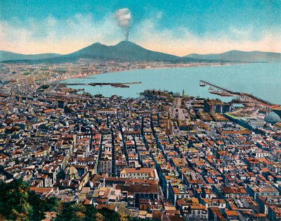 Naples - Panorama de S. Martino, vue de San Martino, vers 1900 - Unbekannt