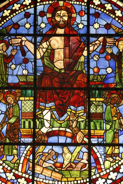 Musée National des Monuments Français. Ancienne église des Cordeliers, Châteauroux. Vitrail du Jugement Dernier, Paris, France - Unbekannt