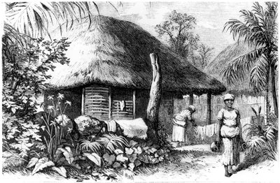 Habitation indigène, Saint-Domingue, 1873 - Unbekannt