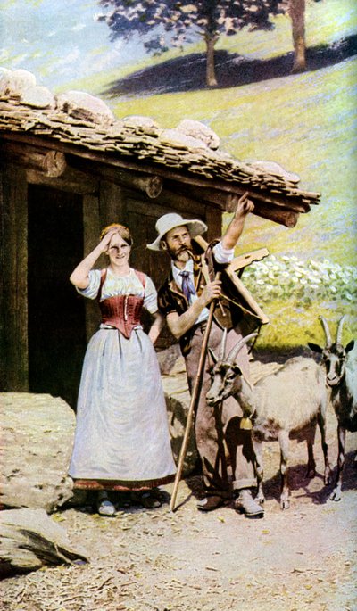 Habitants du canton de Berne, Suisse, c1924 - Unbekannt