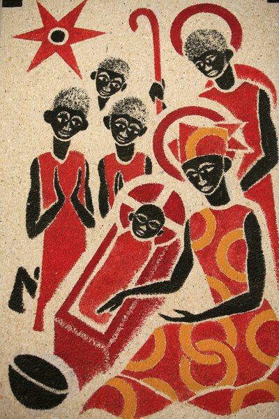 Nativité. Fresque de l