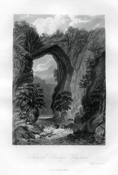 Pont naturel, Virginie, USA - Unbekannt