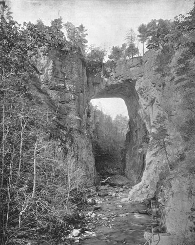 Pont naturel, Virginie, USA, vers 1900 - Unbekannt