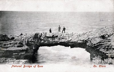 Pont naturel de Ross, comté de Clare, Irlande, 1906 - Unbekannt