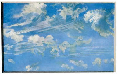 Nature : étude de nuages, vers 1822 - Unbekannt