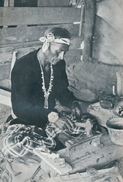 Bijoux en argent et turquoise Navajo - Unbekannt
