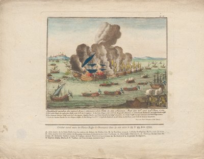 Bataille navale entre la flotte russe et ottomane en mer Noire les 28 et 29 juin 1788, 1788 - Unbekannt