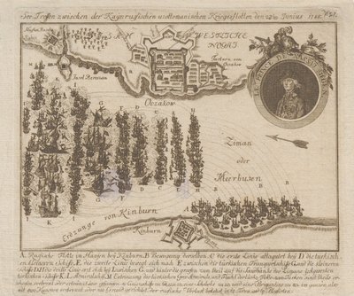Bataille navale entre les flottes russe et ottomane le 22 juin 1788, 1788 - Unbekannt