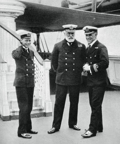 Cadet de la marine Prince Albert avec l