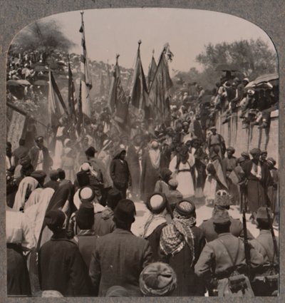 Procession de Nebi Musa, vers 1900 - Unbekannt