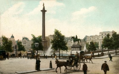 Colonne Nelson et Trafalgar Square, Londres, 1906 - Unbekannt