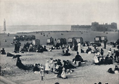 New Brighton - Montrant le port et le phare - Unbekannt