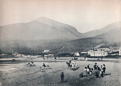 Newcastle, Co. Down. - La plage, avec Slieve Donard, 1895 - Unbekannt