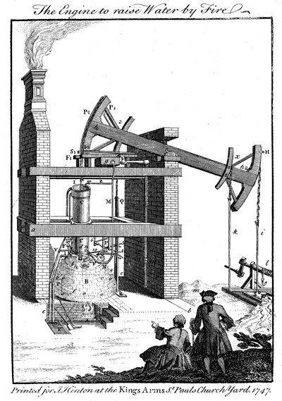 Machine à vapeur de Newcomen - Unbekannt