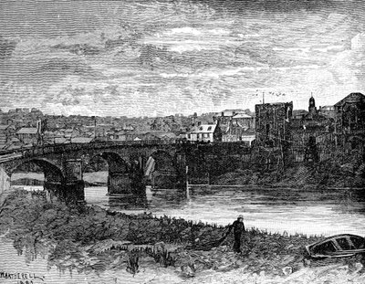 Château et pont de Newport, Newport, Pays de Galles, 1900 - Unbekannt
