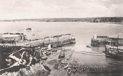 Port de Newquay, Newquay, Cornouailles, 1908 - Unbekannt
