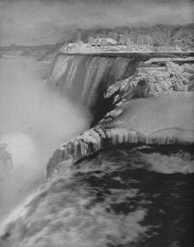 Niagara en hiver, 19ème siècle - Unbekannt