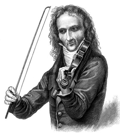 Niccolò Paganini, violoniste, altiste et compositeur italien, 1830s - Unbekannt
