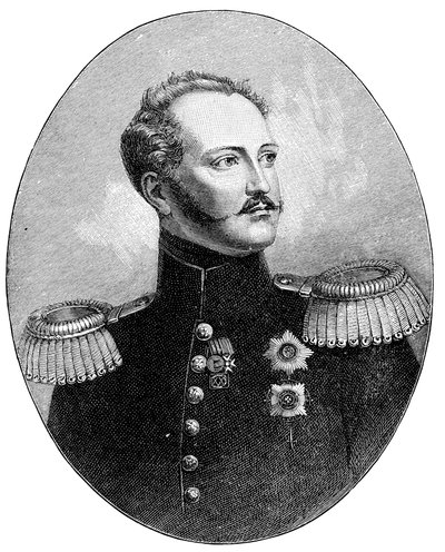 Nicolas Ier, tsar de Russie en uniforme militaire - Unbekannt