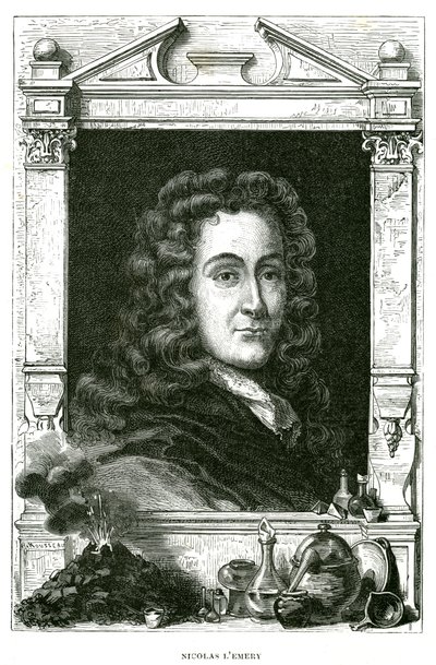 Nicholas Lemery, chimiste français, 1870 - Unbekannt