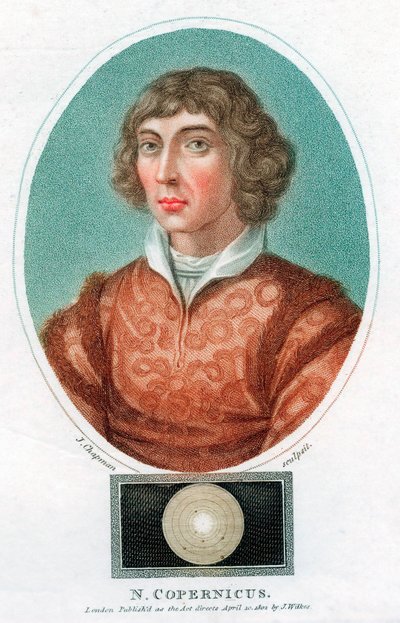 Nicolas Copernic, astronome polonais, 1802 - Unbekannt