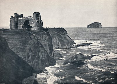North Berwick - Château de Tantallon et le Bass Rock, 1895 - Unbekannt