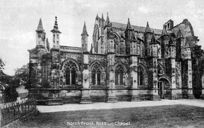Façade nord, Chapelle de Rosslyn, Midlothian, Écosse, 20e siècle - Unbekannt