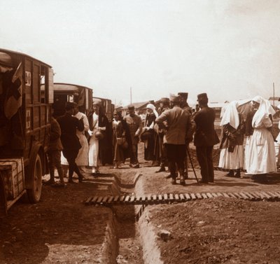 Infirmières et ambulances de la Croix-Rouge, vers 1914-1918 - Unbekannt
