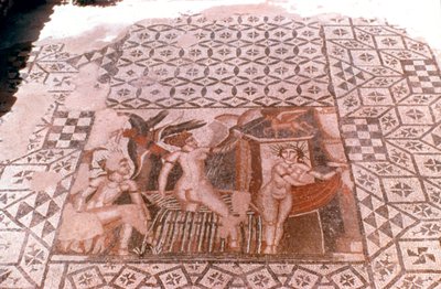 Nymphes, mosaïque romaine, Volubilis, Maroc - Unbekannt