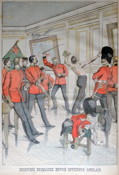 Comportement odieux entre officiers anglais, 1903 - Unbekannt