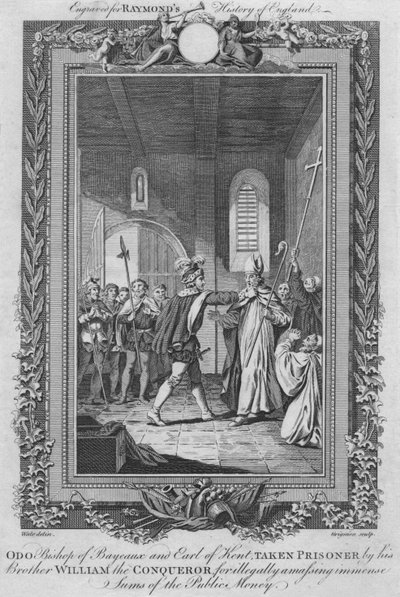 Odon, évêque de Bayeux, comte de Kent, fait prisonnier par son frère Guillaume le Conquérant, vers 1787 - Unbekannt