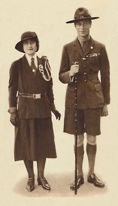 En route pour un rassemblement de scouts et guides, vers 1931 1937 - Unbekannt