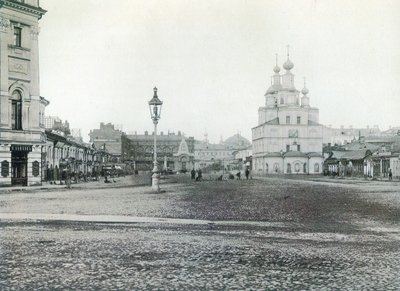 Okhotny Ryad, Moscou, Russie, 1880s - Unbekannt