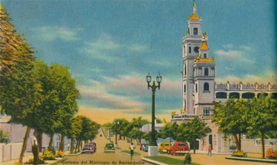 Avenue Olaya Herrera, Barranquilla, vers 1940 - Unbekannt