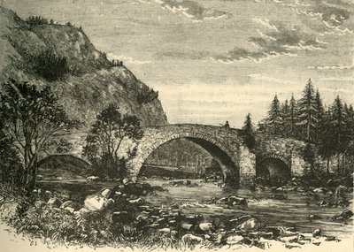 Vieux pont à Invercauld, 1898 - Unbekannt