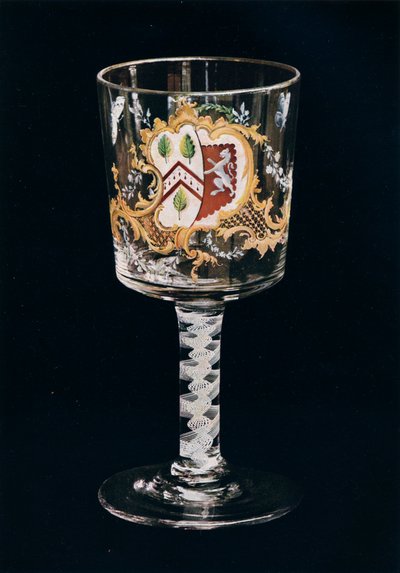 Ancien gobelet en verre anglais, vers 1775 - Unbekannt