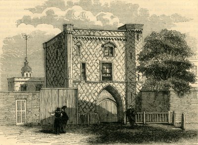 Ancienne porte à Stepney, vers 1872 - Unbekannt