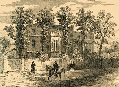 Old Gore House, en 1830, vers 1876 - Unbekannt